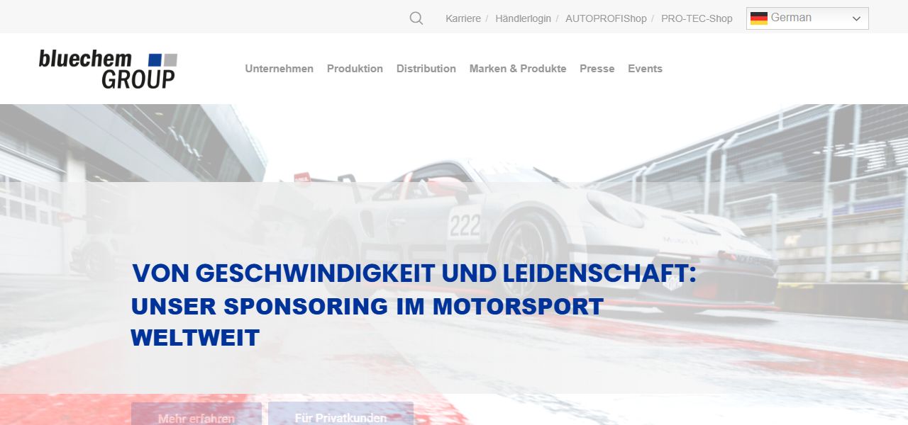 Website Bluechem Group