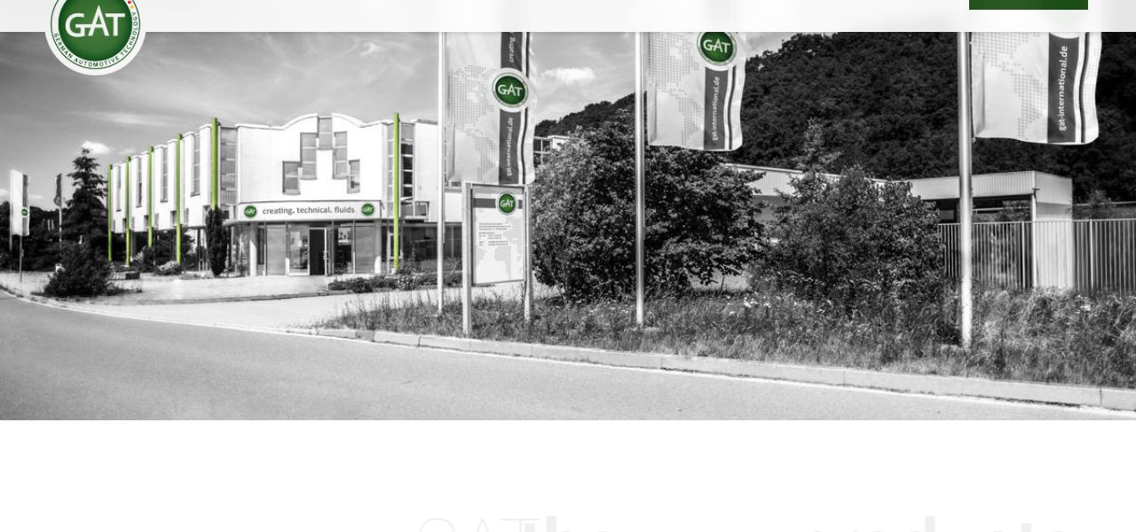 Website GAT mbH & Co. KG